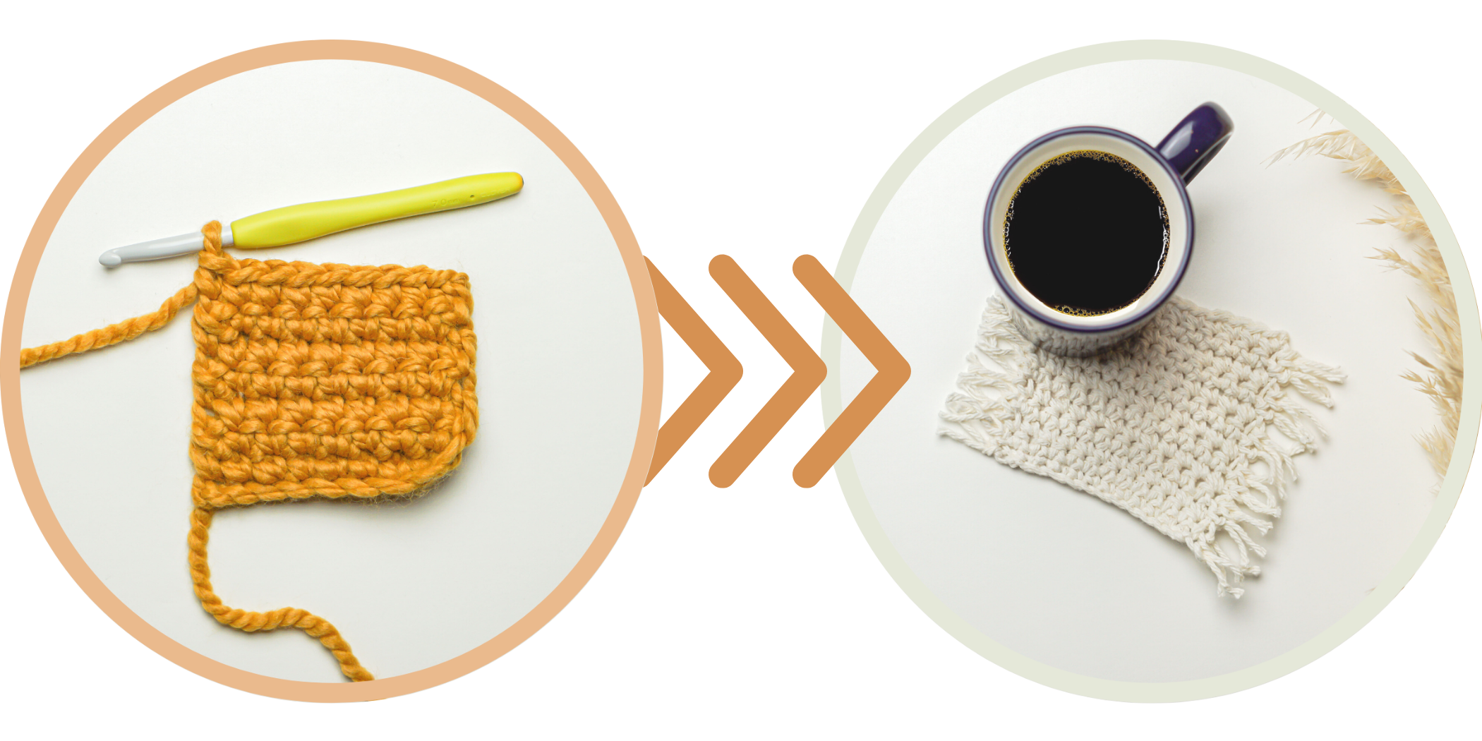<p>The basic stitch for creating tight projects or amigurumis.</p><p><strong>Project #2</strong>: Mug Rug</p>