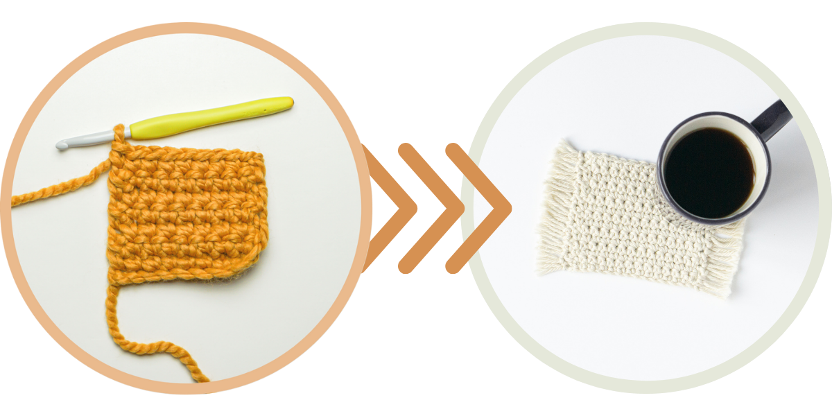 <p>Le point de base pour créer des projets serrés ou des amigurumis.</p><p><strong>Projet #2</strong>: Le sous-verre</p>