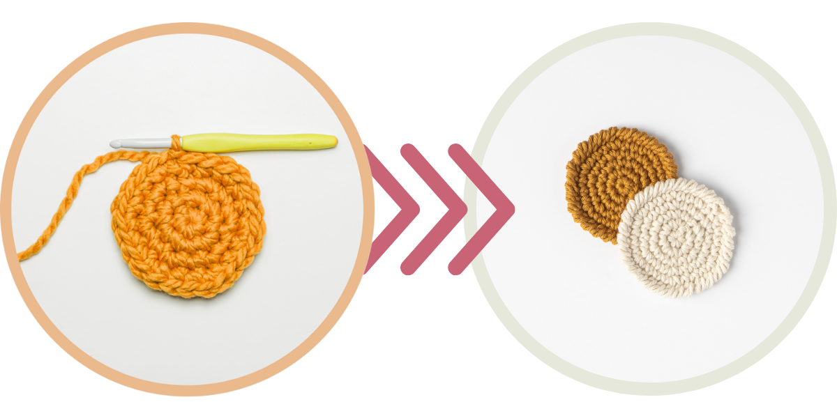 <p>The technique for starting a project that will be round (eg: hat, socks).</p><p><strong>Projet #5:</strong> The scrubbies</p>
