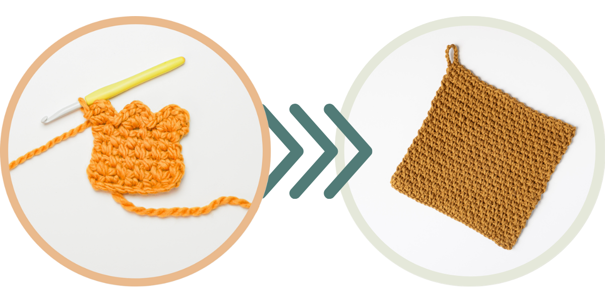 <p>Know how to mix stitches to create different textures.</p><p><strong>Project #9:</strong> The Washcloth</p>