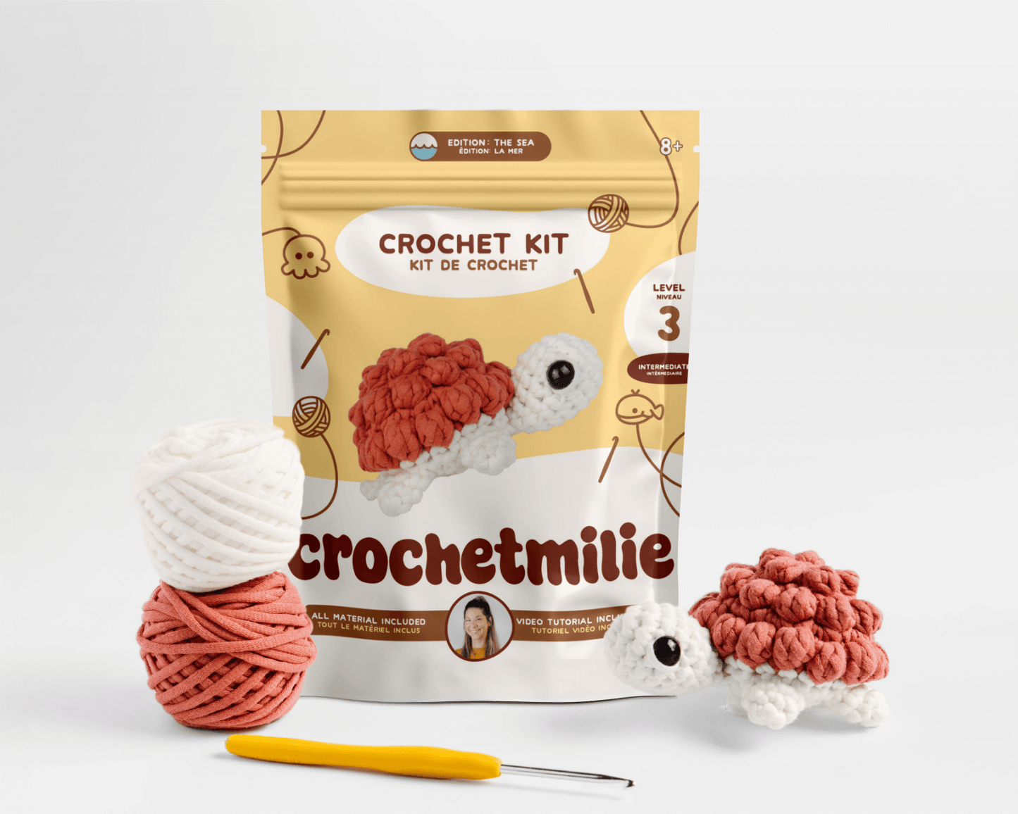 Le kit "LES AMIGURUMIS"