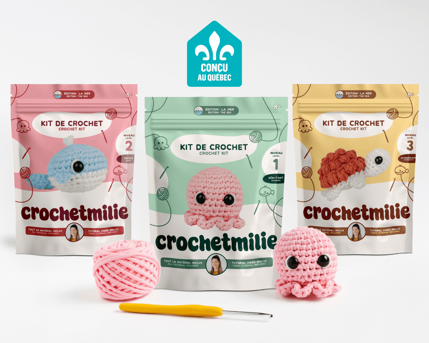 La collection de l'édition: "La Mer" - Crochetmilie
