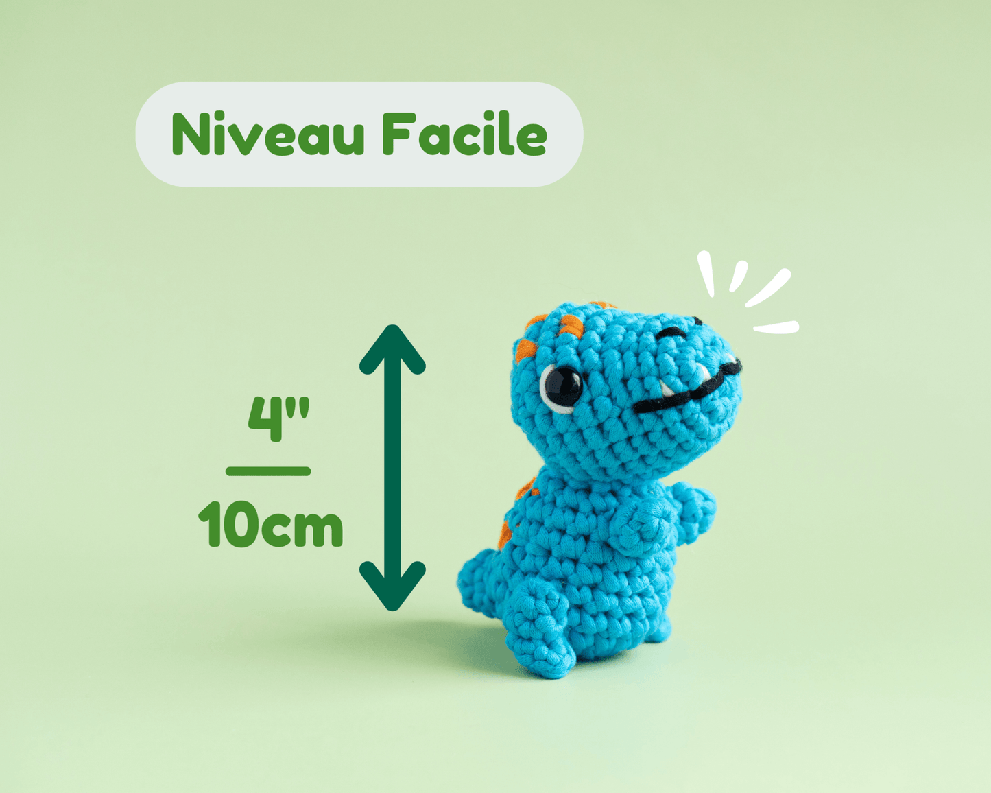 La collection de l'édition: "Les dinos" - Crochetmilie