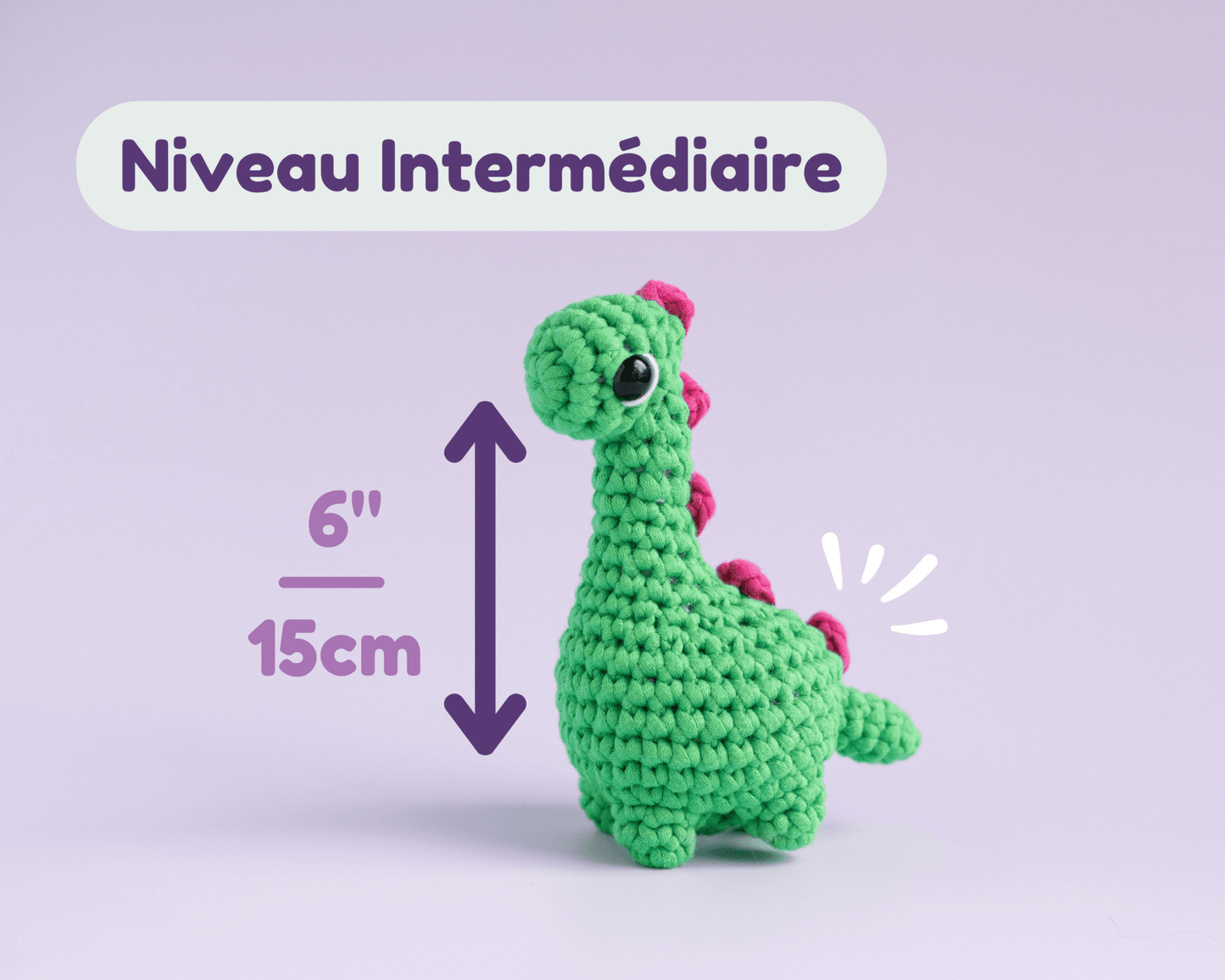 La collection de l'édition: "Les dinos" - Crochetmilie