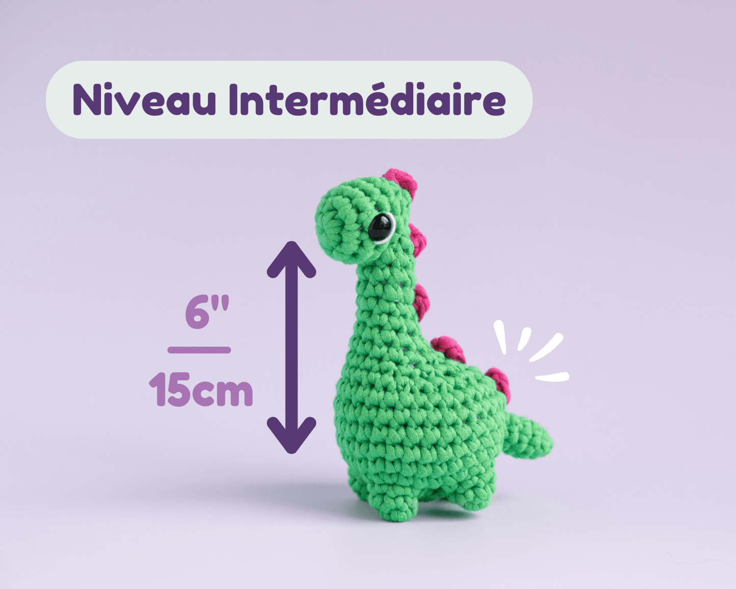 La collection de l'édition: "Les dinos" - Crochetmilie