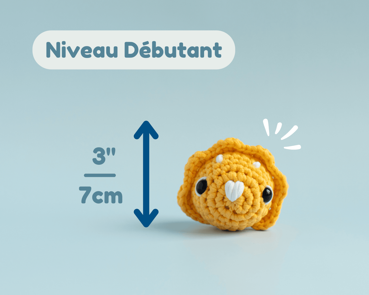La collection de l'édition: "Les dinos" - Crochetmilie