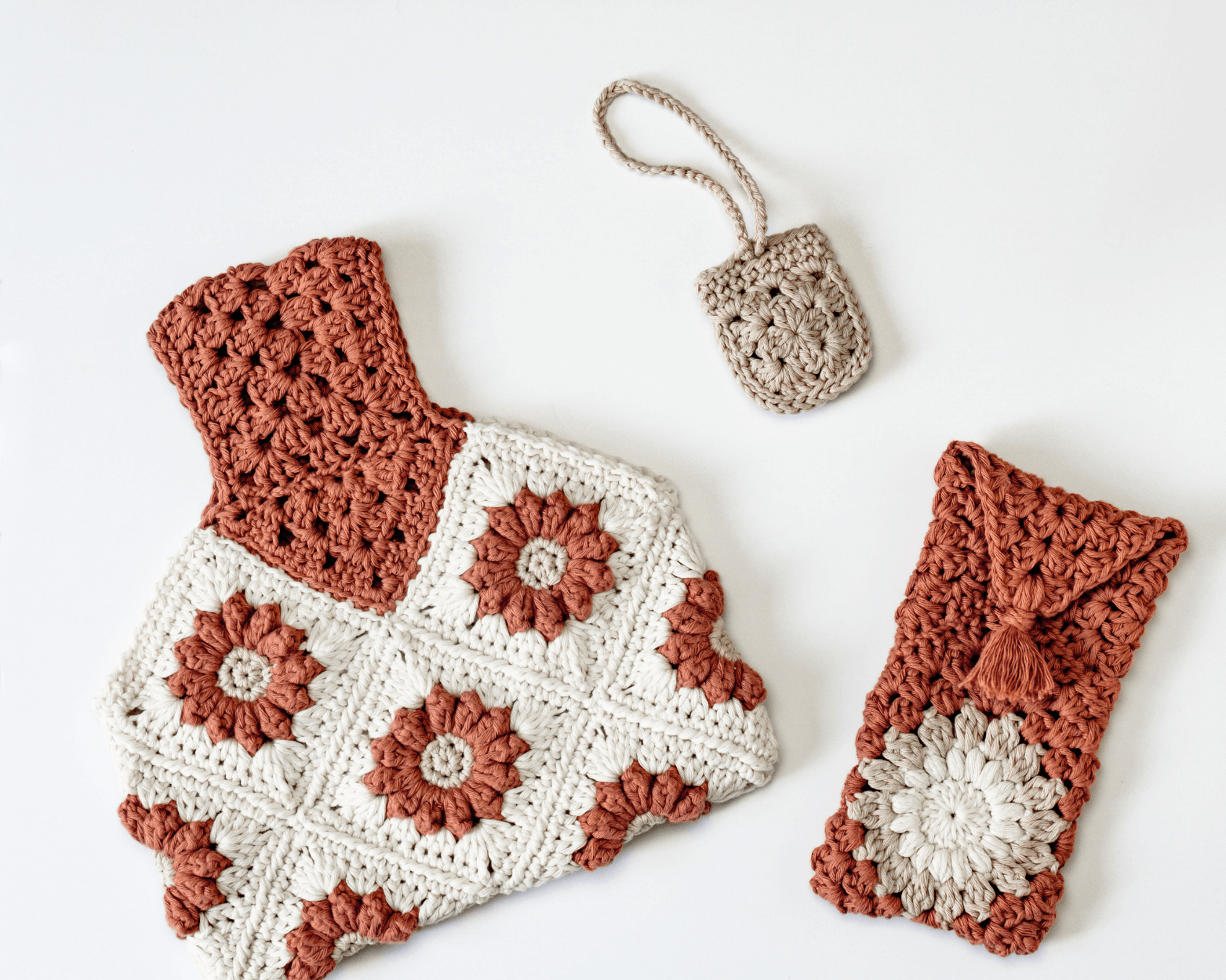 Le kit "LES GRANNY SQUARES" - Crochetmilie