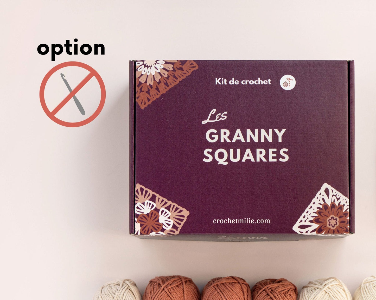Le kit "LES GRANNY SQUARES" - Crochetmilie
