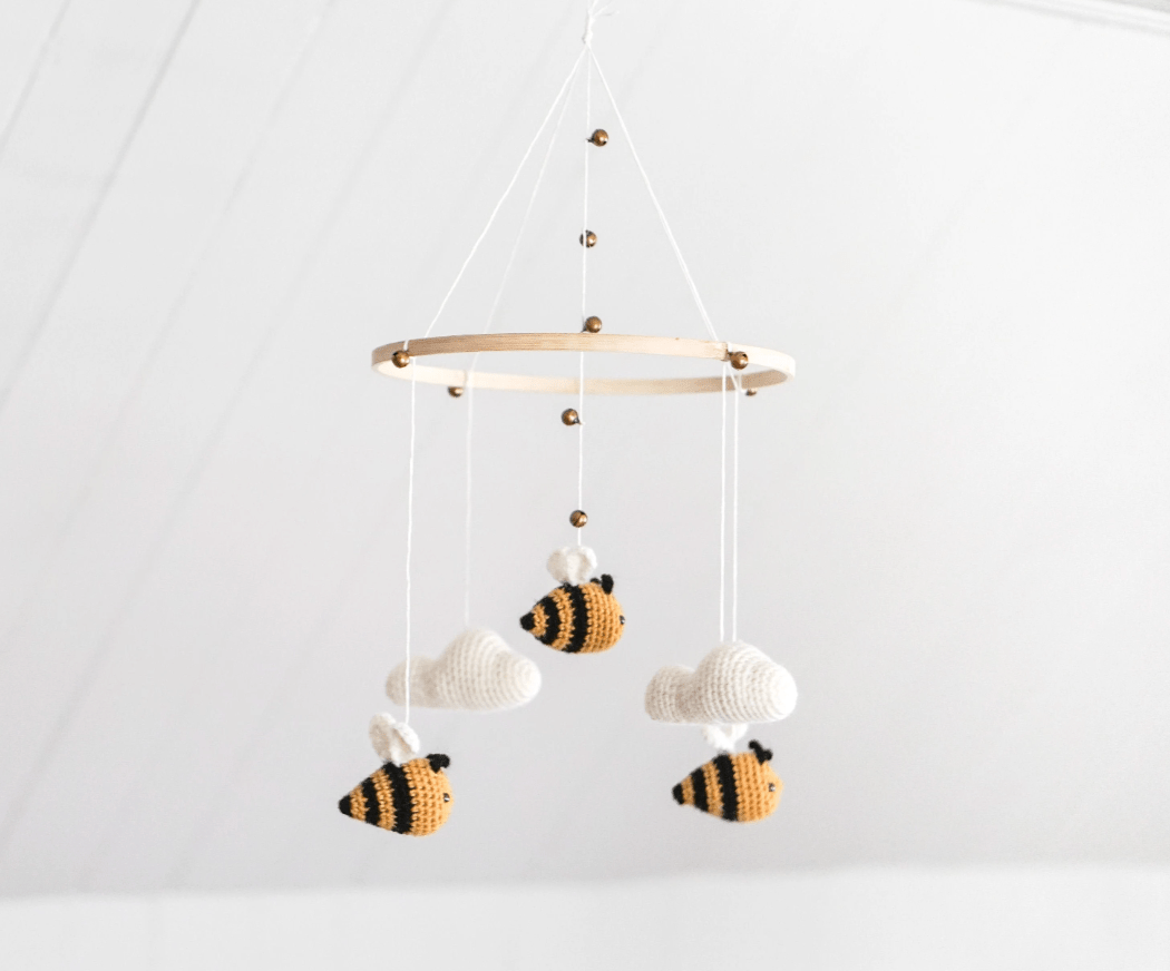 Les joyeuses abeilles - Fait à la main - Crochetmilie