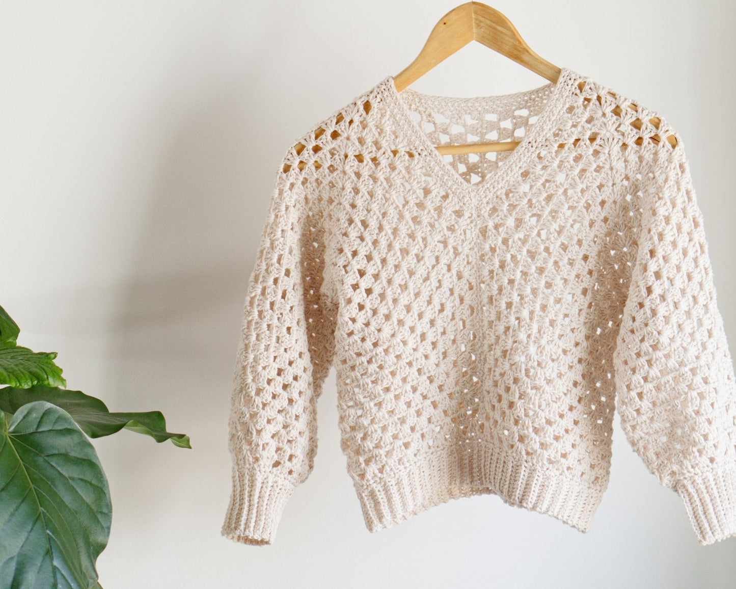 Patron au crochet - Le chandail léger - Crochetmilie