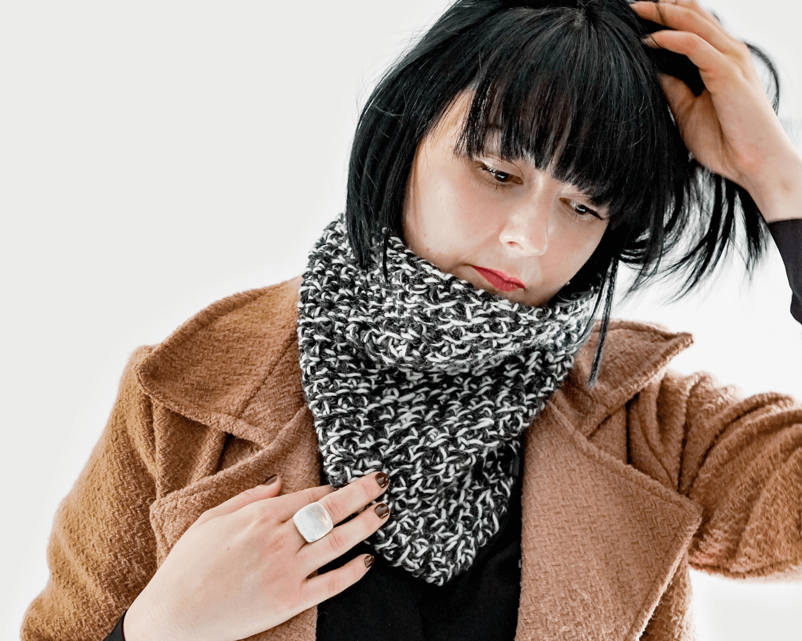 Patron au crochet - Le chaud cache - cou - Crochetmilie