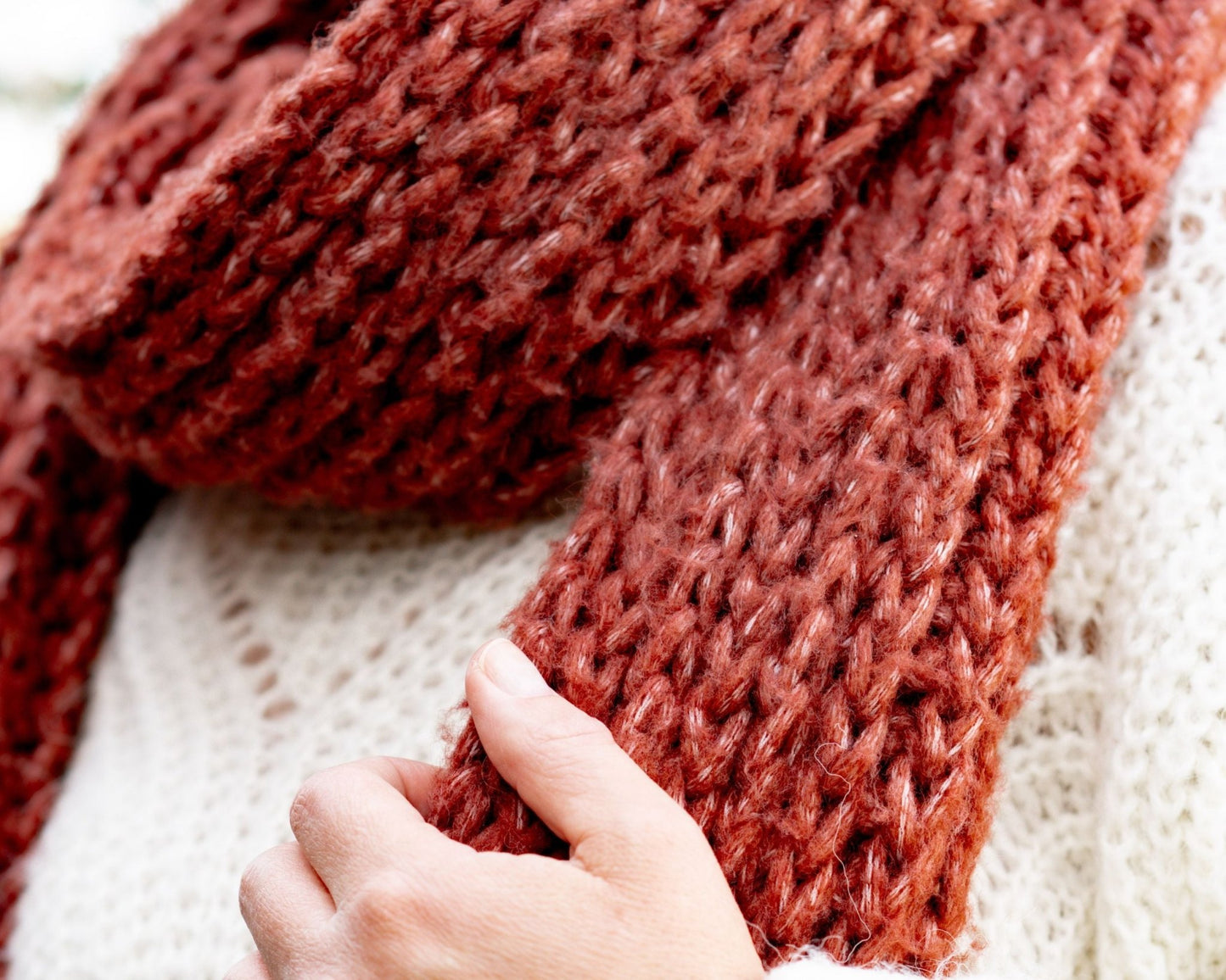 Patron au crochet - Le foulard douillet - Crochetmilie