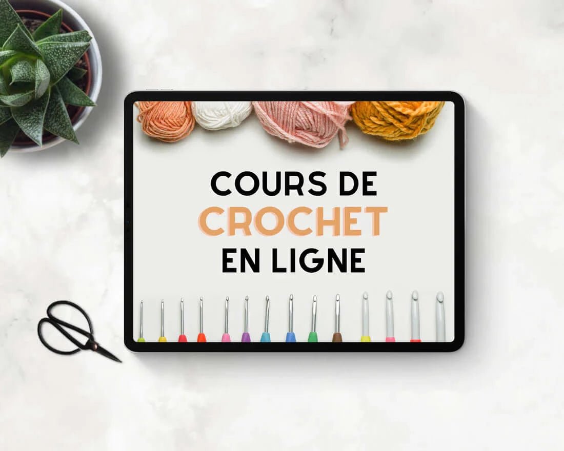 Cours de Crochet en ligne - Crochetmilie