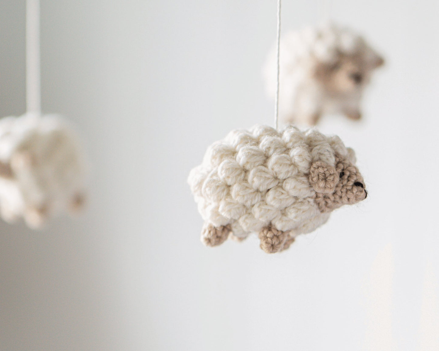 Mobile "Compter les moutons" - Fait à la main - Crochetmilie