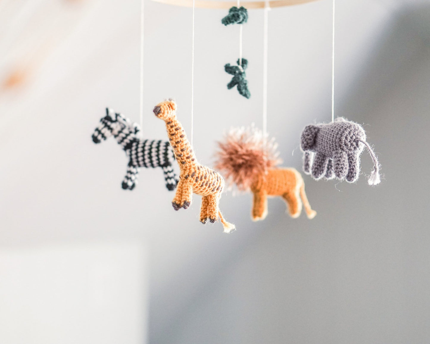 Mobile Mon Premier Safari - Fait à la main - Crochetmilie