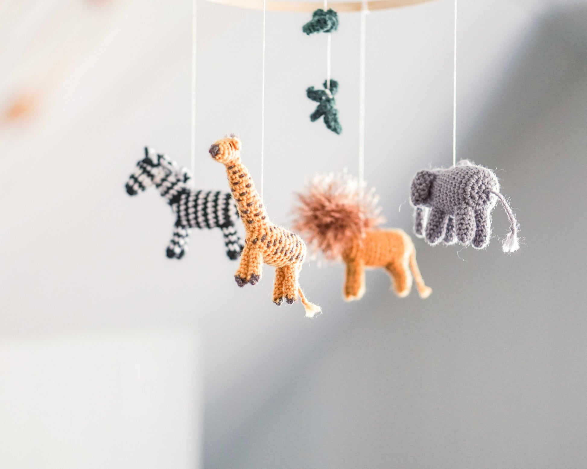 Mobile Mon Premier Safari - Fait à la main - Crochetmilie