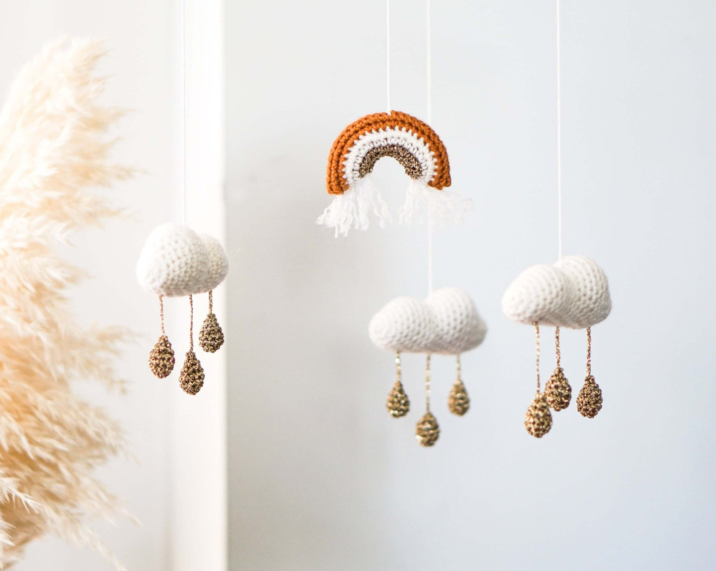Patron au crochet - Arc-en-ciel et Nuage - Crochetmilie