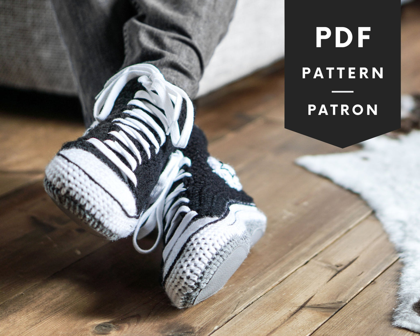 Patron au crochet - Bottines à la mode - Crochetmilie
