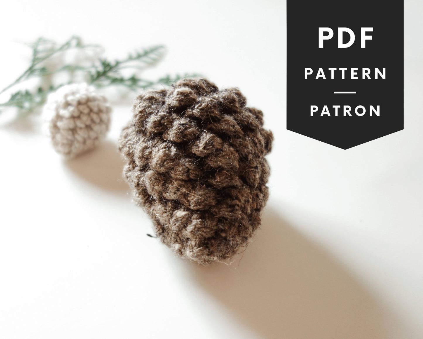 Patron au crochet - La cocotte de pin - Crochetmilie