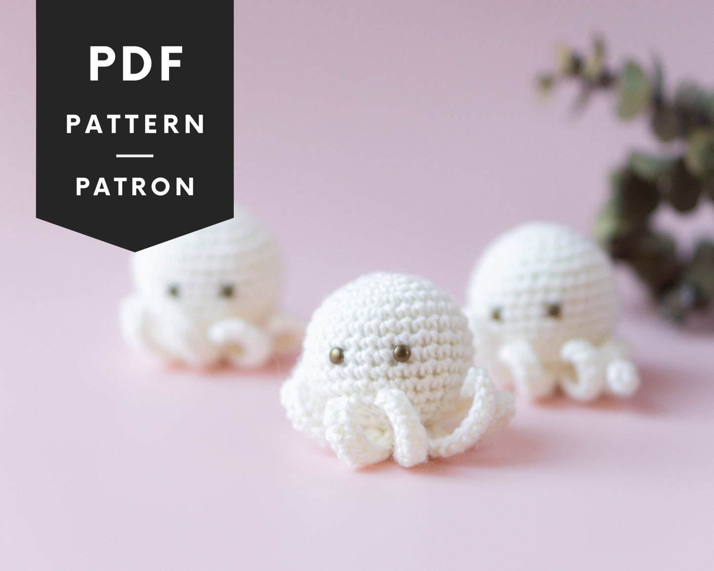 Patron au crochet - La petite pieuvre - Crochetmilie