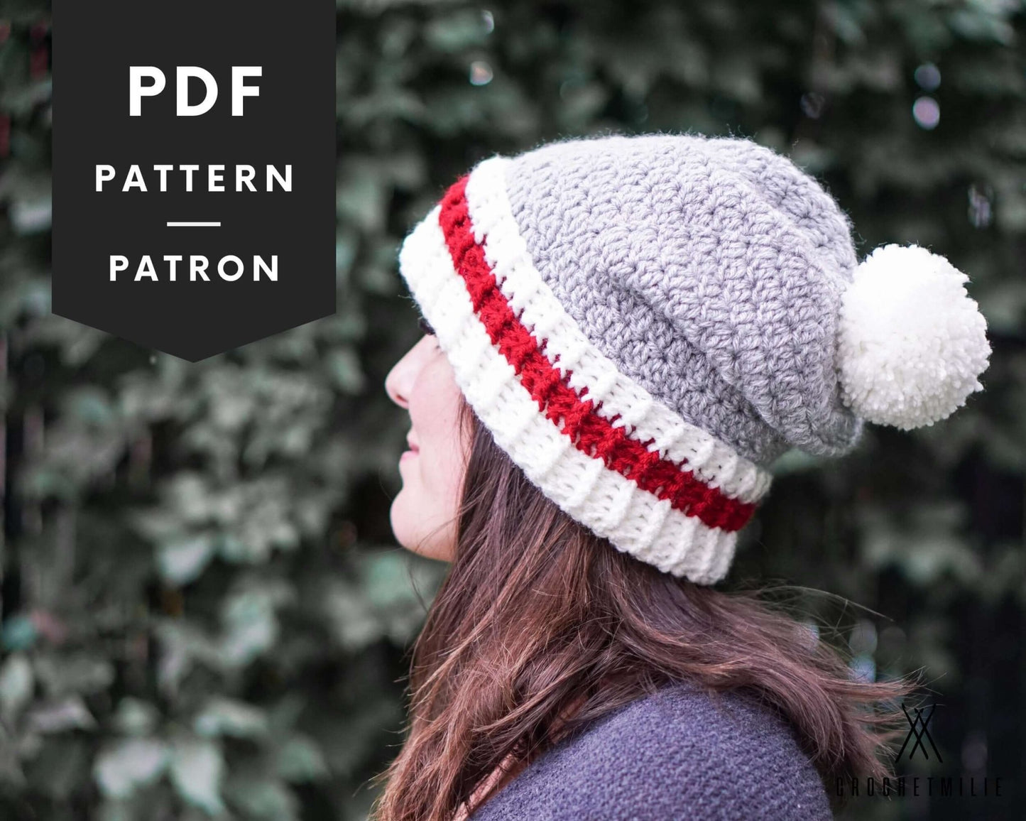 Patron au crochet - La tuque canadienne - Crochetmilie