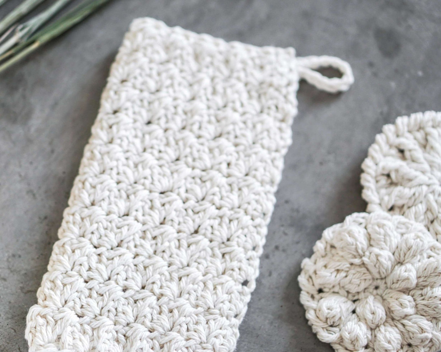 Patron au crochet - Lavette et démaquillants - Crochetmilie