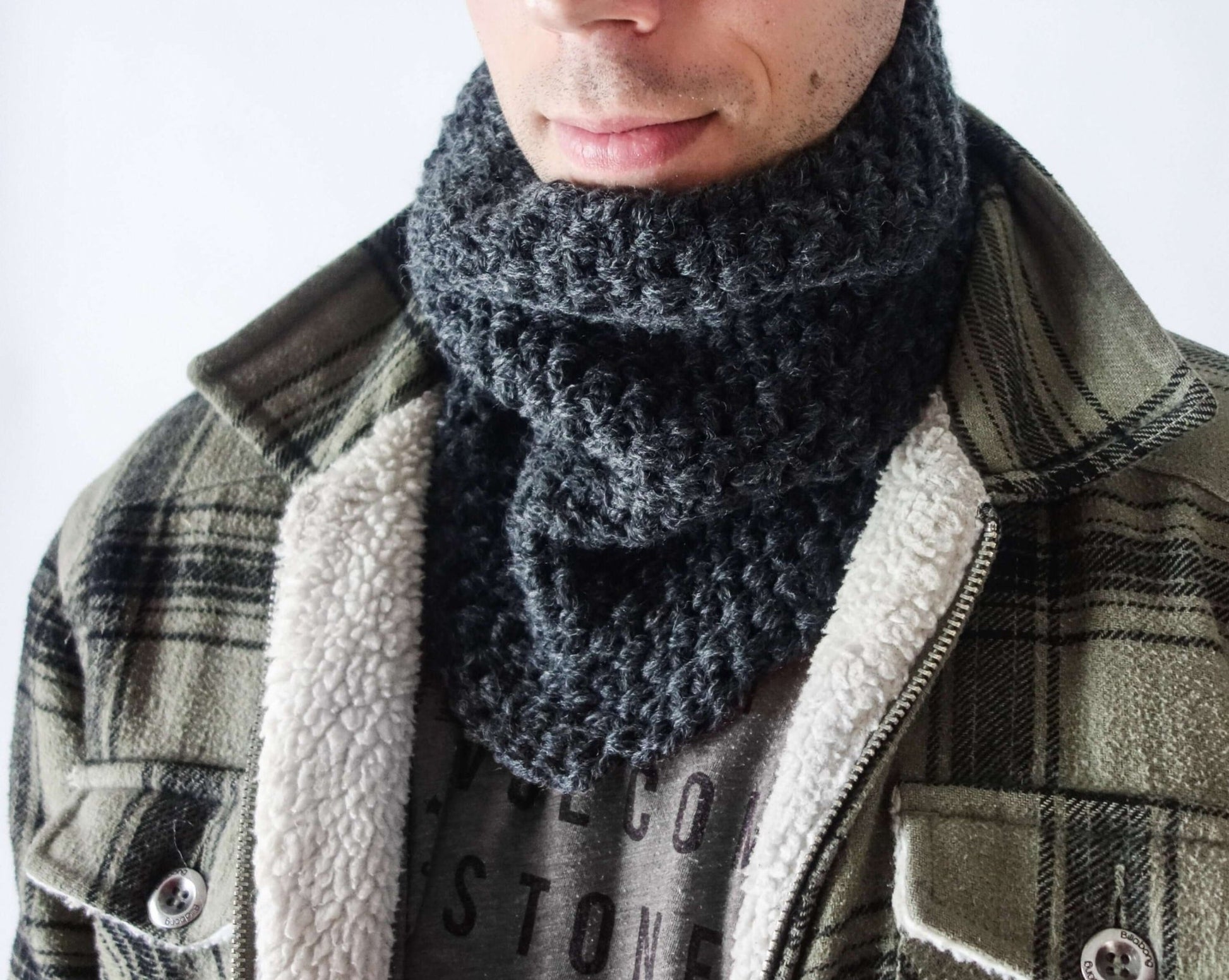 Patron au crochet - Le chaud cache-cou - Crochetmilie