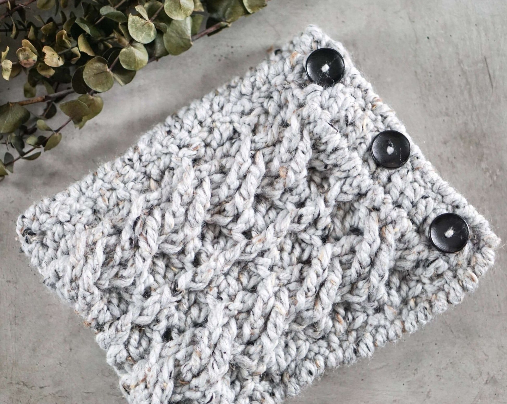 Patron au crochet - Le col urbain - Crochetmilie