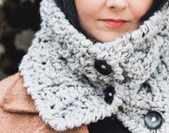 Patron au crochet - Le col urbain - Crochetmilie
