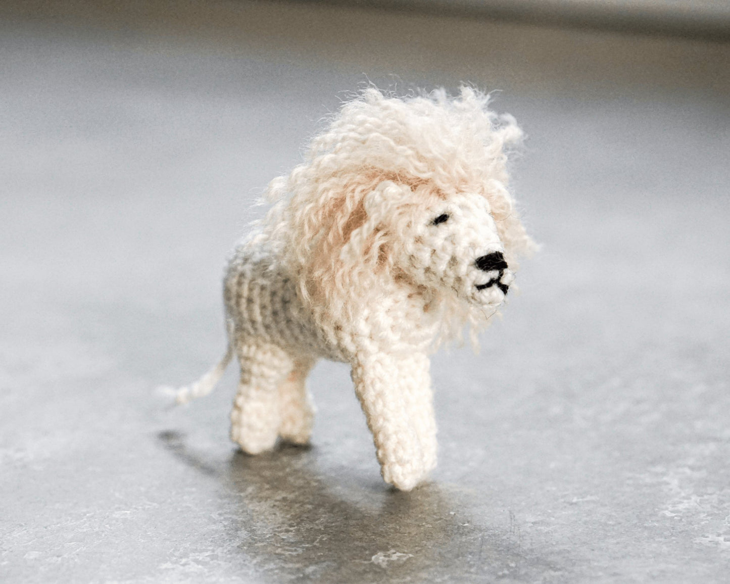 Patron au crochet - Le Lion Blanc - Crochetmilie