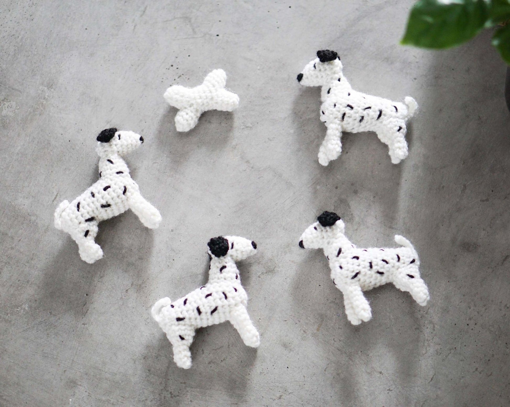 Patron au crochet - Le petit dalmatien - Crochetmilie
