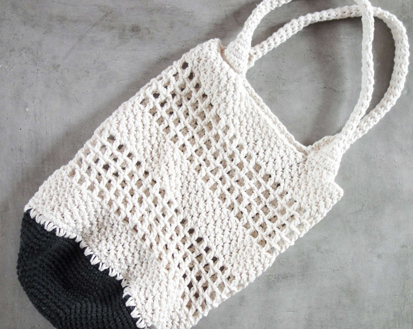 Patron au crochet - Le sac en coton - Crochetmilie