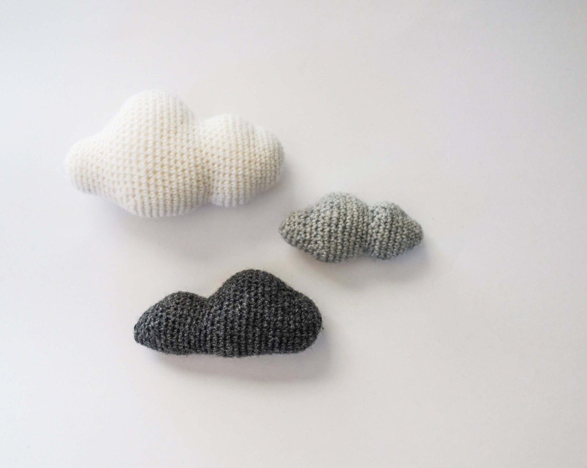 Patron au crochet - Les petits nuages - Crochetmilie