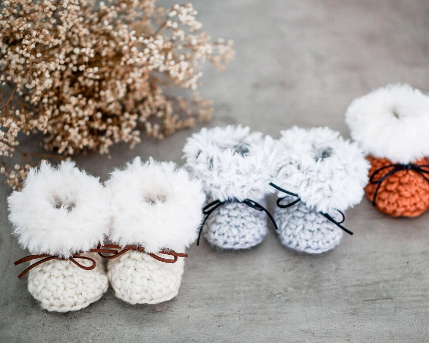 Patron au crochet - Mes premières bottines - Crochetmilie