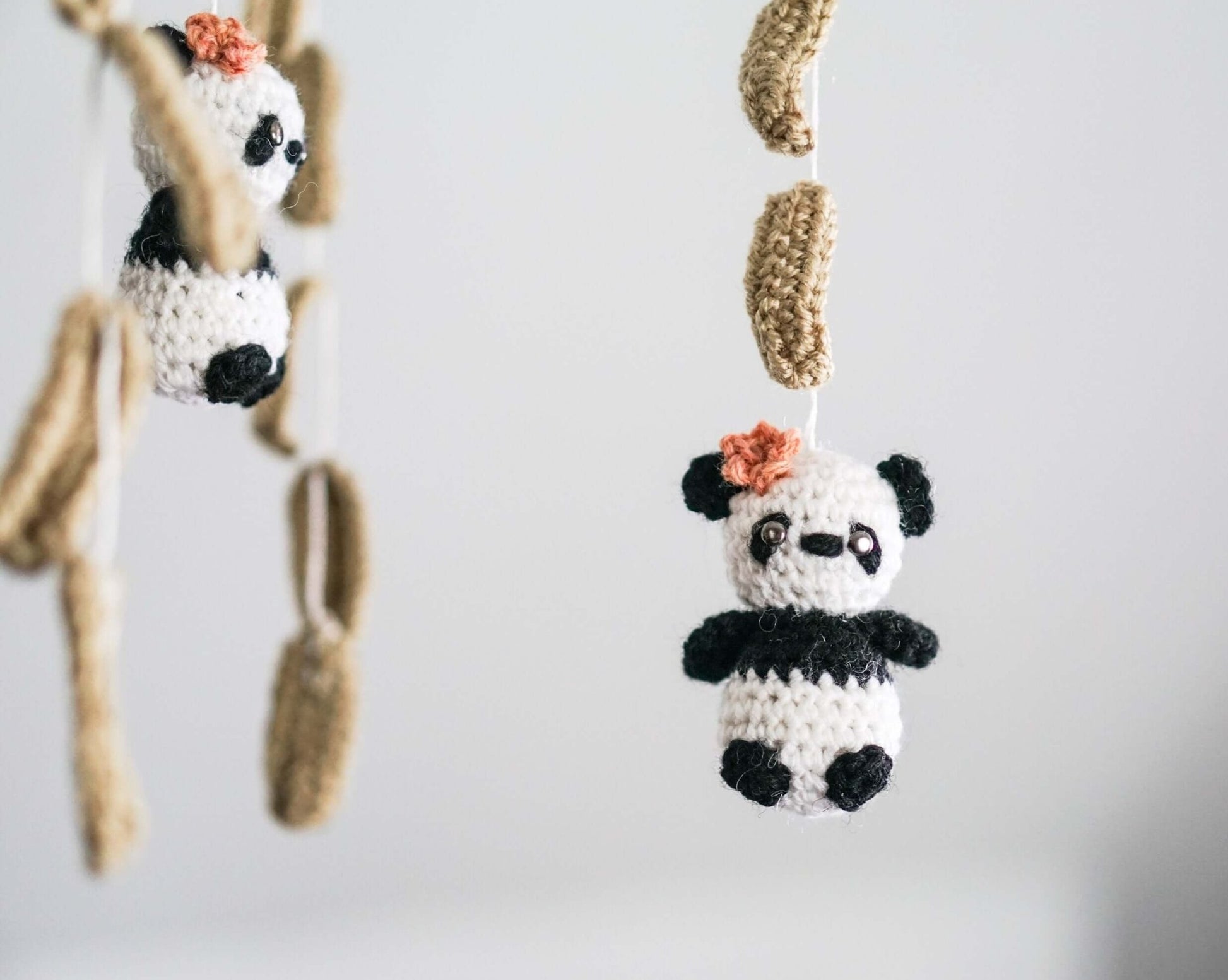 Patron au crochet - Mini panda - Crochetmilie