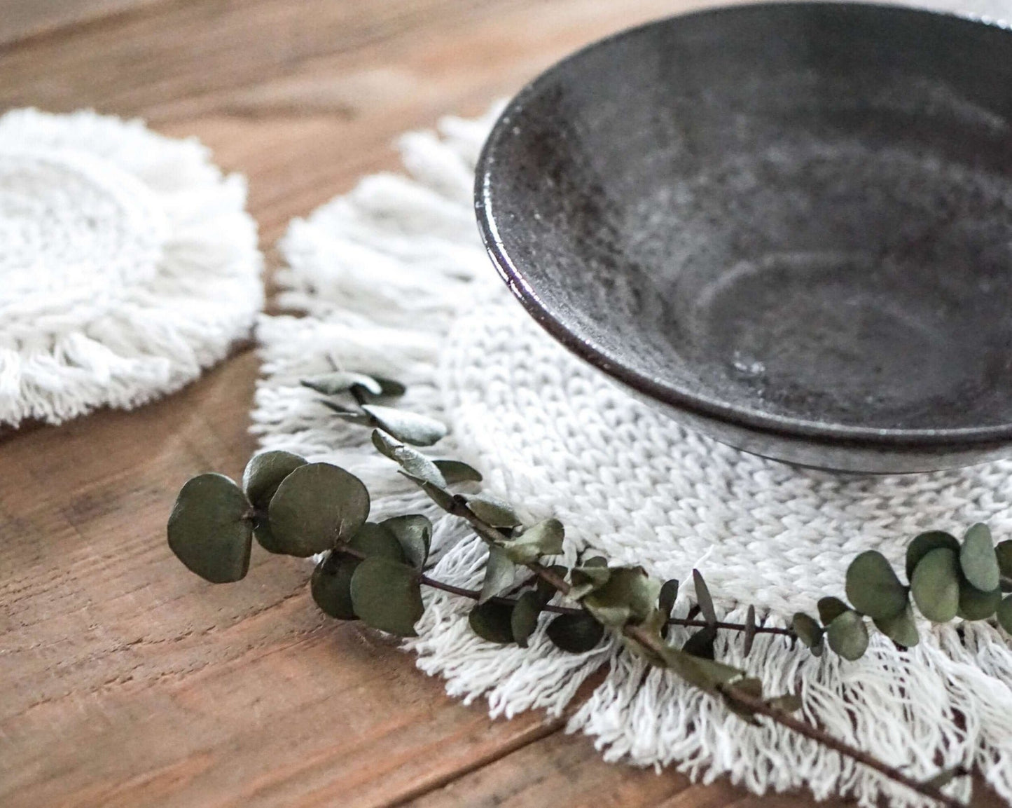 Patron au crochet - Napperon et sous-verre - Crochetmilie