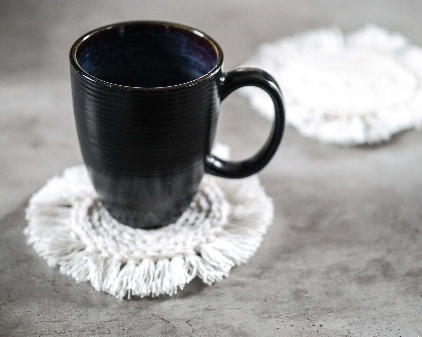 Patron au crochet - Napperon et sous-verre - Crochetmilie