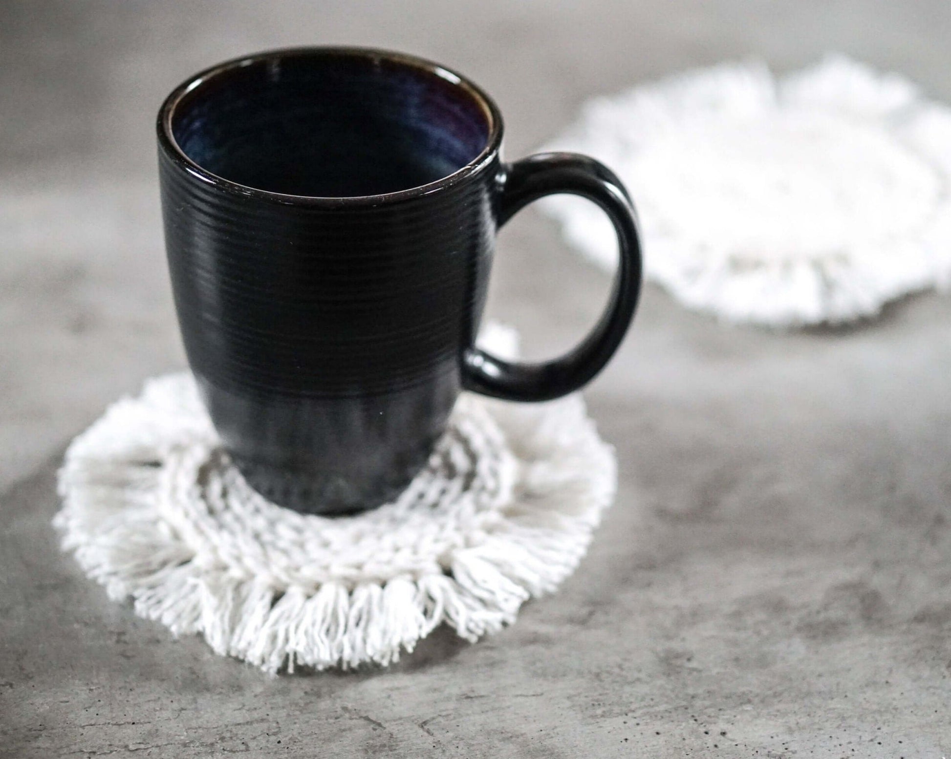 Patron au crochet - Napperon et sous-verre - Crochetmilie