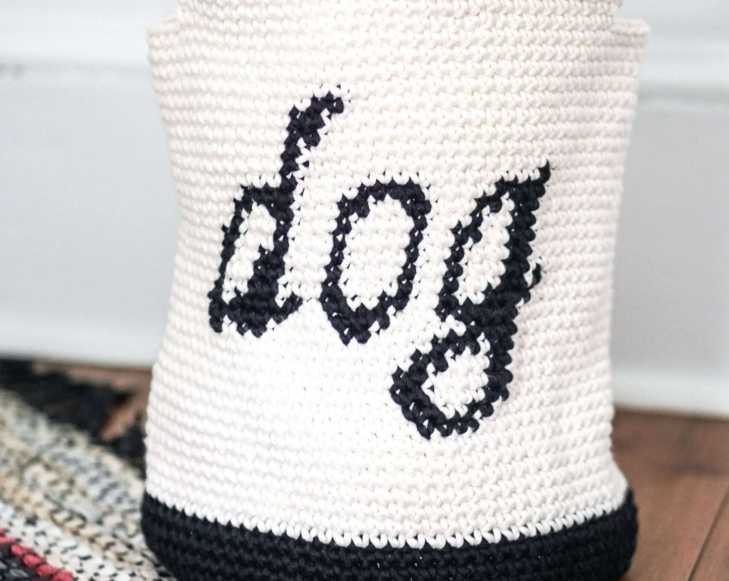 Patron au crochet - Panier à jouet pour chien - Crochetmilie