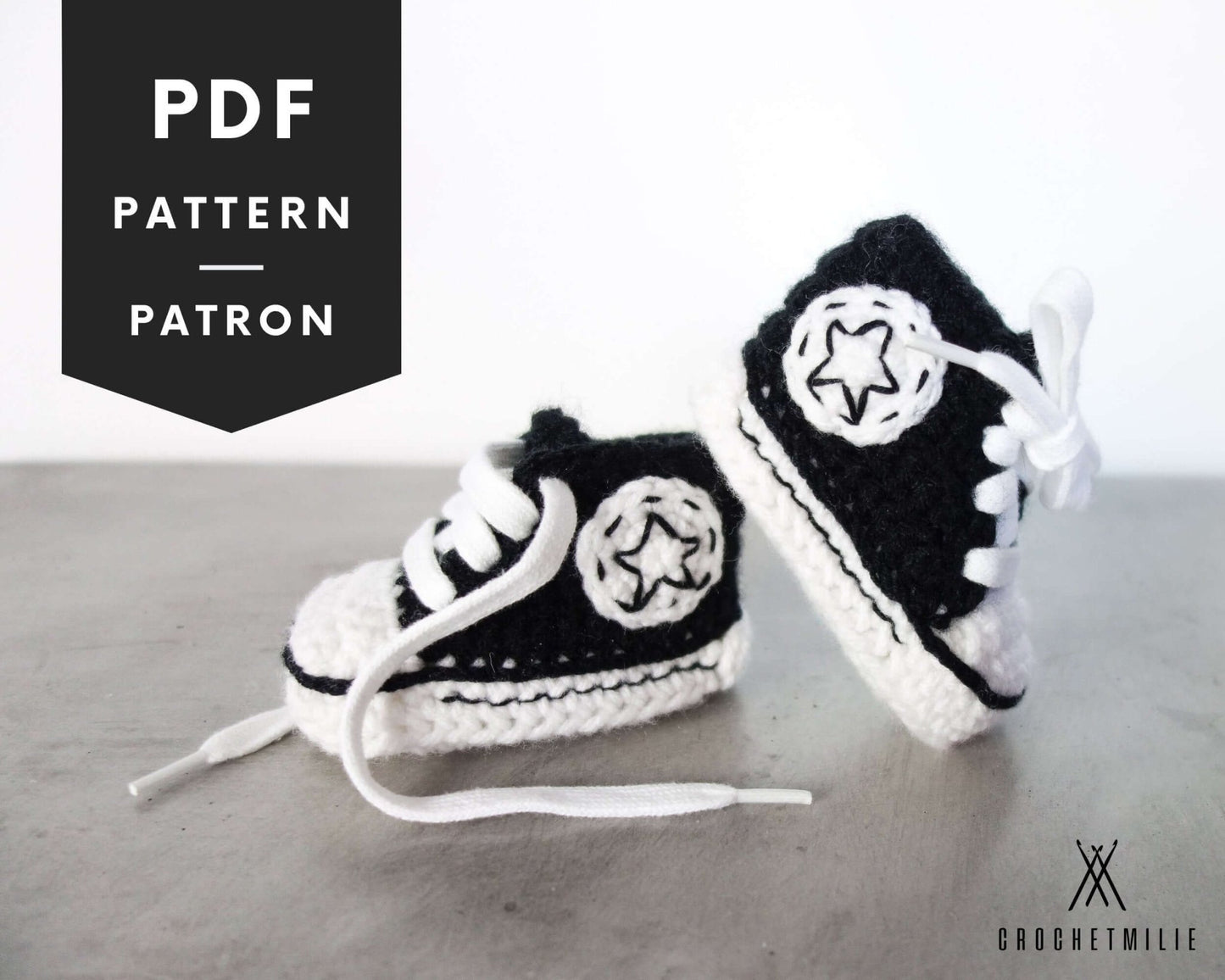 Patron au crochet - Petits souliers mignons - Crochetmilie
