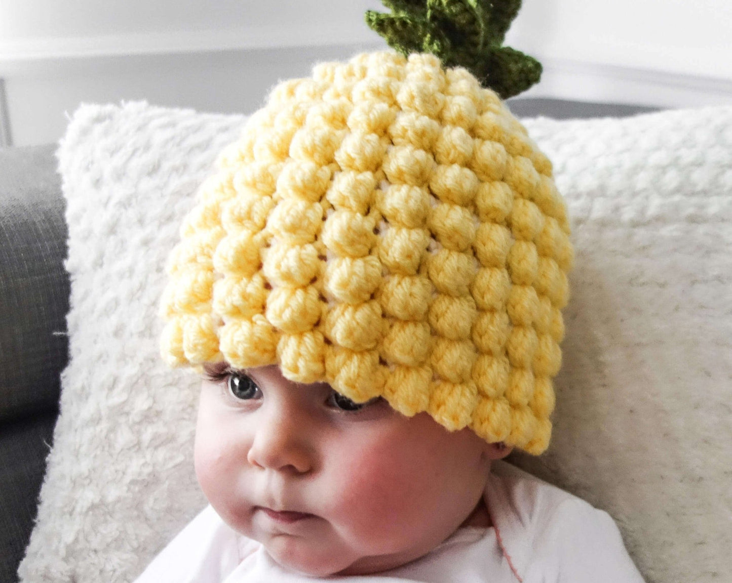 Patron au crochet - Une tête d'ananas - Crochetmilie