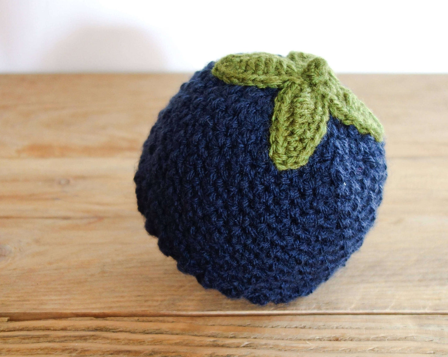 Patron au crochet - Une tête de bleuet - Crochetmilie