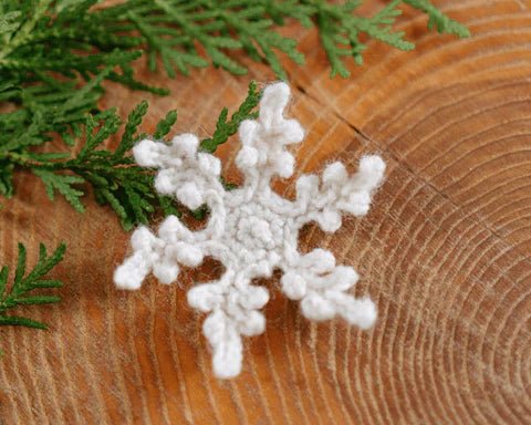 Crochetez un flocon de neige en 10 minutes! - Crochetmilie