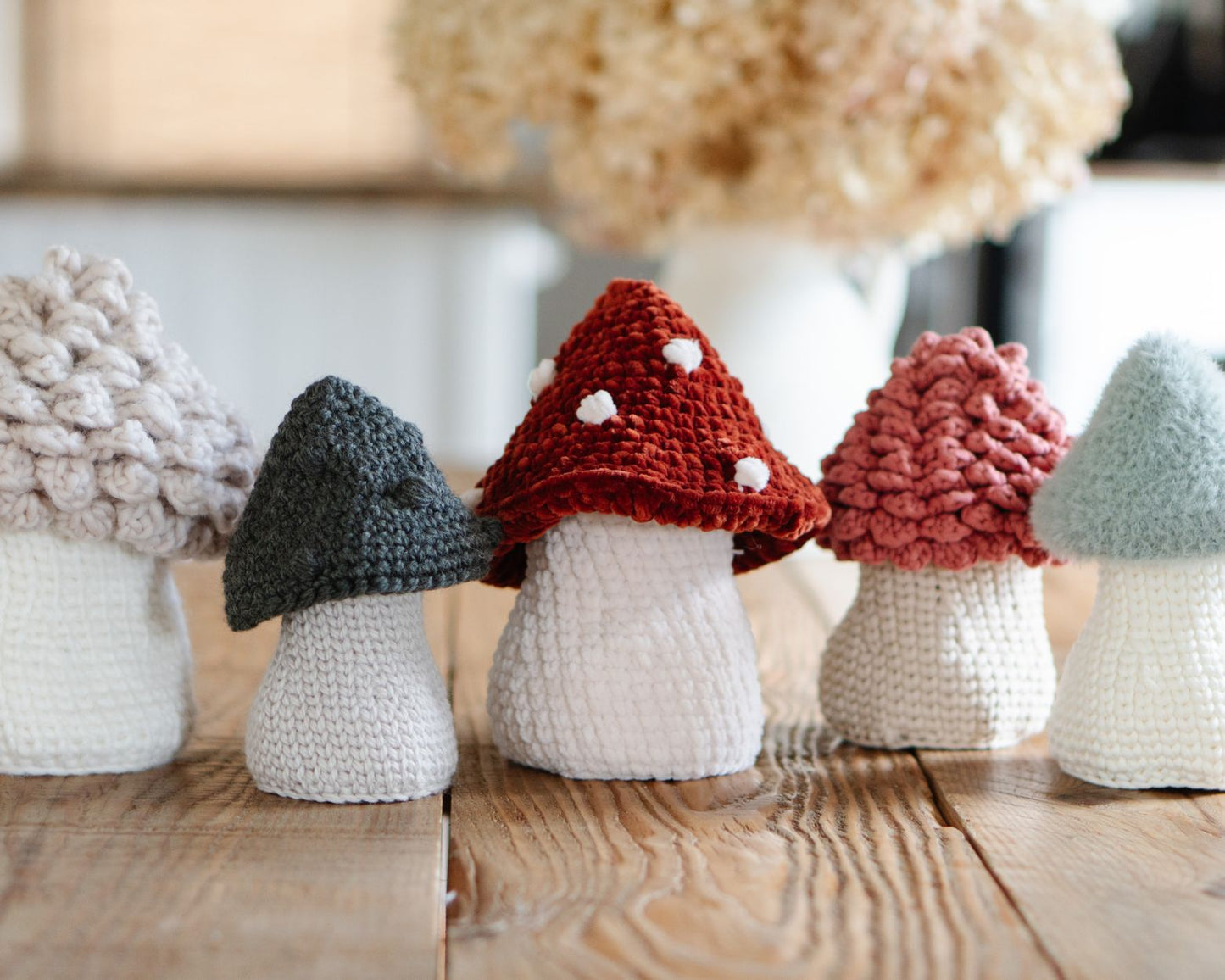 Patron au crochet - Champignon à tout faire
