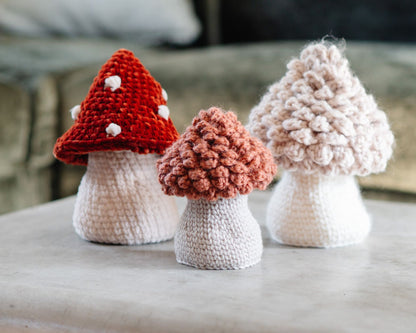 Patron au crochet - Champignon à tout faire