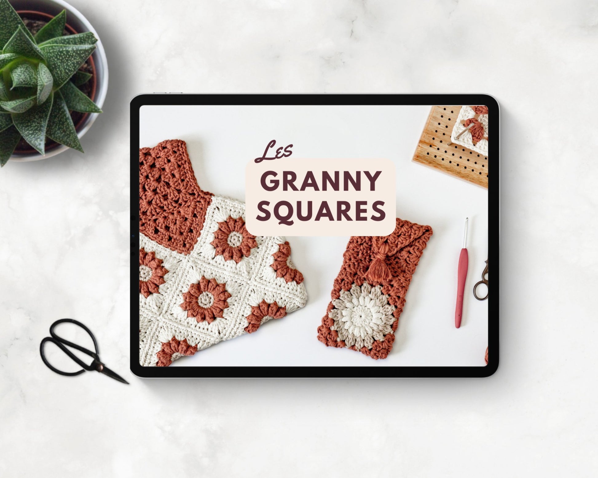 Cours de crochet "Les Granny Squares" - Crochetmilie