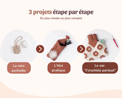 Cours de crochet "Les Granny Squares" - Crochetmilie