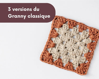 Cours de crochet "Les Granny Squares" - Crochetmilie