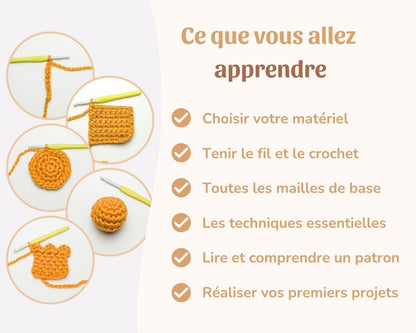 Cours de Crochet pour débutants - Crochetmilie
