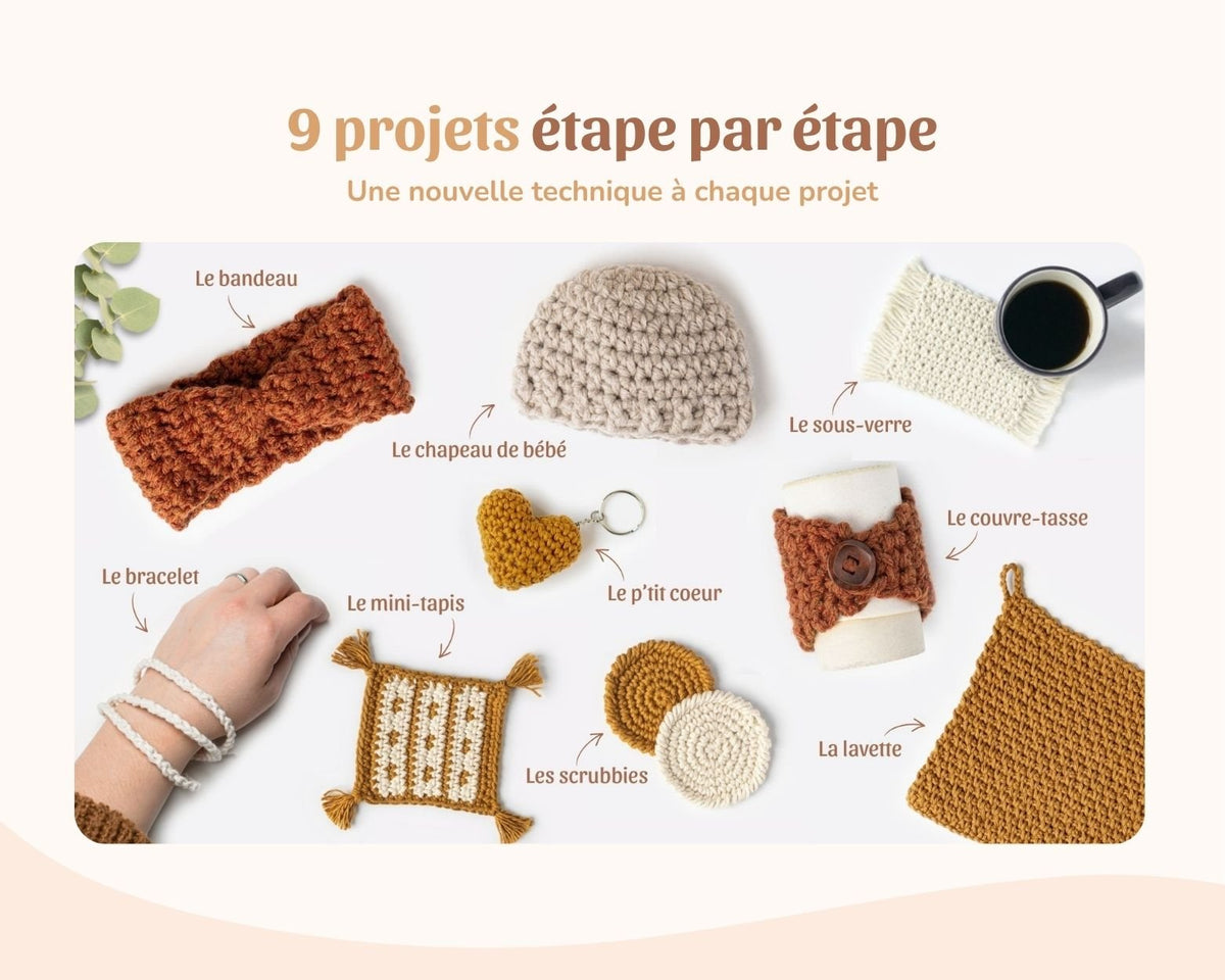 Cours de Crochet pour débutants - Crochetmilie